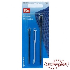 124100 AGHI PER LANA PLASTICA ASSORTITI