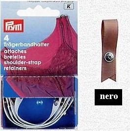 401168 REGGISPALLINE NERO 4pz