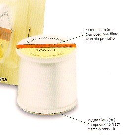 4637 COATS INVISIBILE TRASPARENTE 5x200m