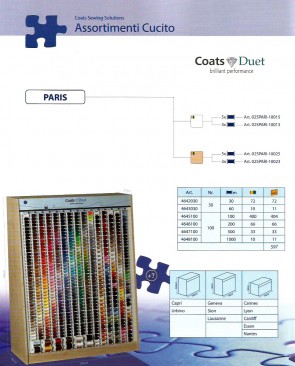 PARIS DUET ASSORTIMENTO COMPLETO