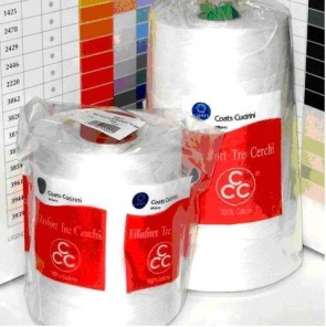 7802 N.80 FILO COTONE BIANCO COATS 5000m