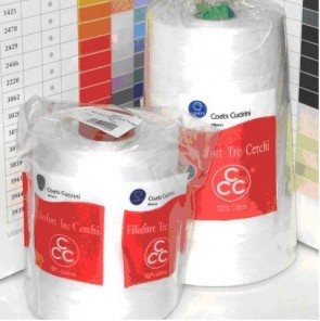 7802 N.30 FILO COTONE BIANCO COATS 5000m