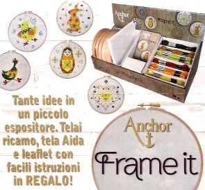 A28.9061 SET KIT RICAMO PUNTO CROCE