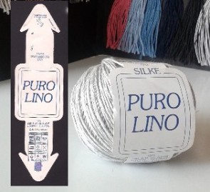 SILKE PURO LINO COL.NATURALI gom10x50gr