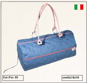 BL295 BORSA PORTALAVORO JEANS C/MANICO