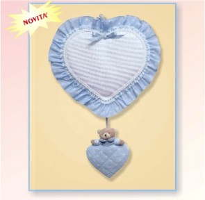 FN940.B COCCARDA CUORE ORSETTO CUORE