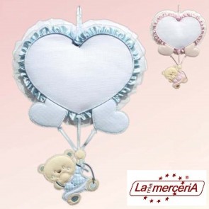 FN978.B COCCARDA ORSO E CUORE C/AIDA