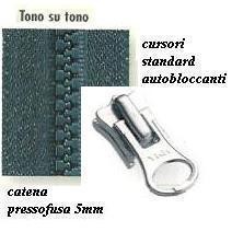 CERNIERE 6 NY PRESS. DIV.D.C. YKK 80cm