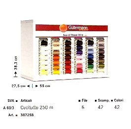 CUCITUTTO GUTERMANN 250m SVK A60/3