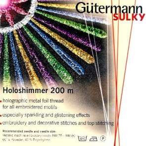 SULKY HOLOSHIMMER FILO RICAMO 1x200m