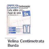 BURDA CARTA VELINA CENTIMETRATA fogli 5