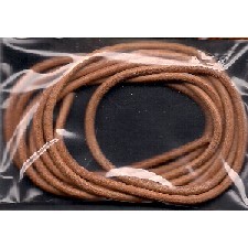 667706 LACCIO CUOIO NATURALE 2mm 1m