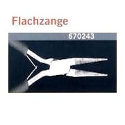 670243 PINZA PIATTA PER BIGIOTTERIA