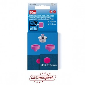 673133 SET ATTREZZI COLOR SNAPS 9+12,4mm