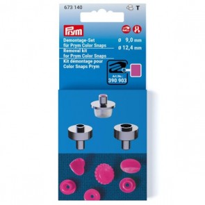 673140 KIT SMONTAGG.COLOR SNAPS 9+12,4mm