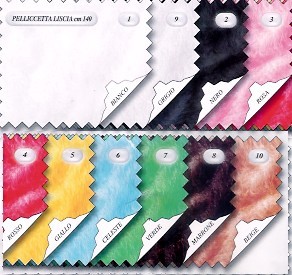 TESSUTO PELLICCETTA 681 LISCIA H.140mm