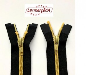 CERNIERE 6 SPIR ORO DIV. DC. YKK 80cm