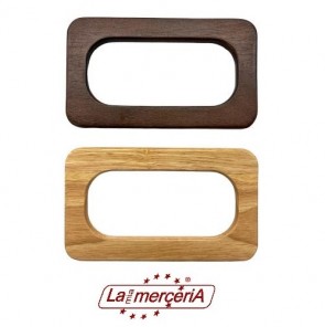 SS900 MANICO LEGNO RETTANGOLARE 13cm