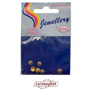 8402.981 CAPOCCHIA FILIGRANA ORO pz8x6mm