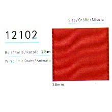 NASTRO WIRED TAFFETA 12102.38mm x25m