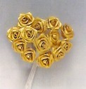 ROSEL.SATINATE 1,5 cm ORO IN MAZZO