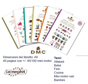 KIT RIC. MINI LIVRES +6 MOULINE' DMC