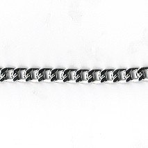 CATENA MARTELLATA ORO/ARGENTO 523 (10)