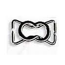FIBBIE INTRECCIATE METALLO 10-15mm (25)