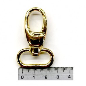MOSCHETTONE PER BORSE ORO 25mm (10)