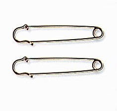 SPILLE KILT MEDIE 60mm ARGENTO (10)