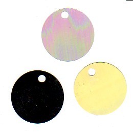 PAILLETTES METALL. 35mm 20gr 80pz circa