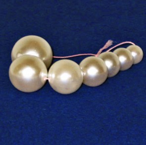 PERLE IN FILI TONDE mm 08 cm150x190perle