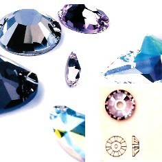 STRASS TONDO CRYSTAL SW 3188 7mm (24)