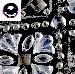 PIETRA HQ STRASS ABS TH TONDO 14mm (20)