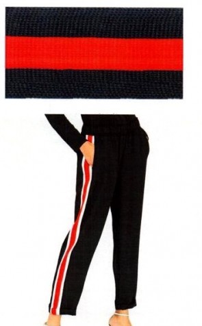 1826 PASSAM. RIGHE ELAST. H.4 cm (18)