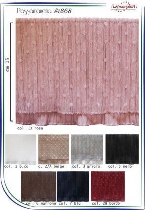 1868 PASSAMAN.ORGANZA PLISSE' COLOR (9)