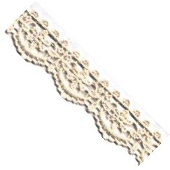AS2153 PIZZO MACRAME' LANA H.23mm (10)