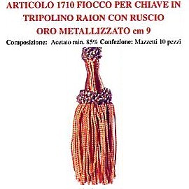 1710 FIOCCO TRIPOLINO CON LUREX