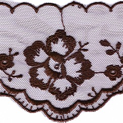 03812/074 PIZZO TULLE RICAMATO (14,20ca)