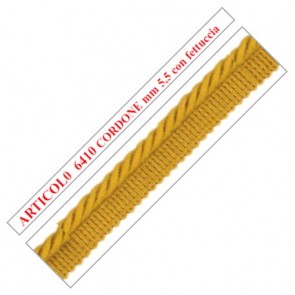 6410 CORDONE mm 5,5 CON FETTUCCIA