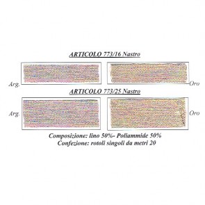 773/16 NASTRO LINO E LAME' 16mm (20)
