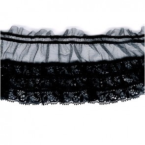 8547 BORDO TULLE E PIZZO ELASTIC. (10)