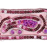 9800 BORDO TULLE RICAMO PAILLETTES (10)