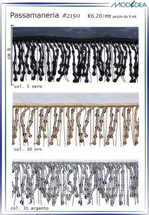 2150 FRANGIA TULLE/PAILLETTES H.6cm