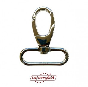 22457 MOSCHETTONE 40mm ARGENTO