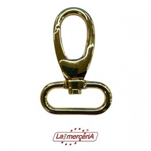 22458 MOSCHETTONE 30mm NICHEL/ORO