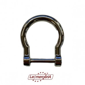 MA207S GANCI METALLO ARG. PER BORSE 4pz