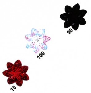 APPLICAZIONI FIORI PAILLETTES APL237 (6)