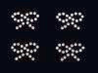 APPLICAZIONI STRASS TERMO SM123 4pz