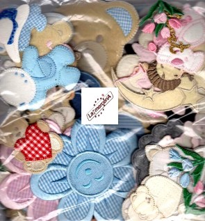 APPLICAZIONI BABY 100pz ASSORTITI